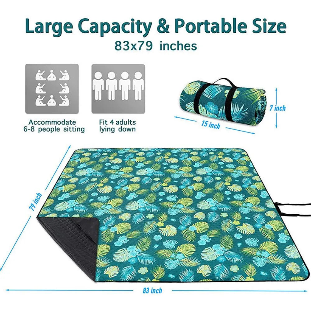 Foldable Beach Picnic Blanket Mat