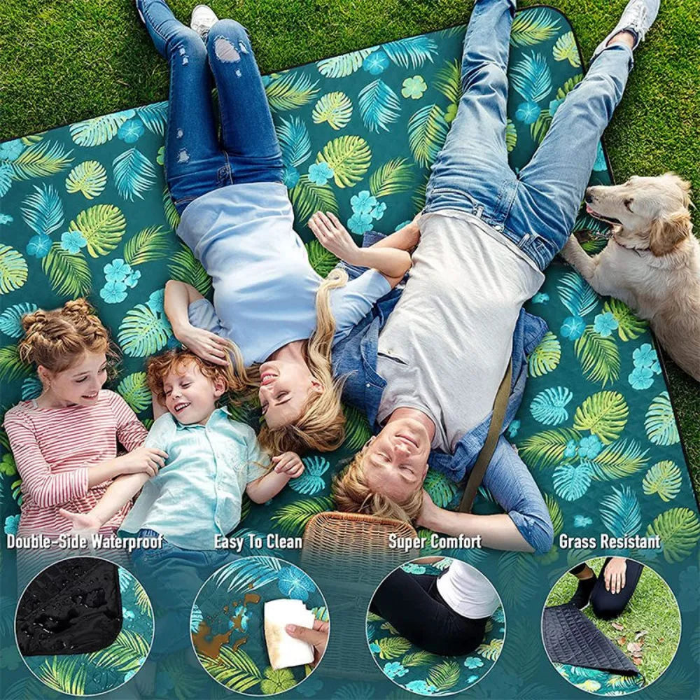 Foldable Beach Picnic Blanket Mat