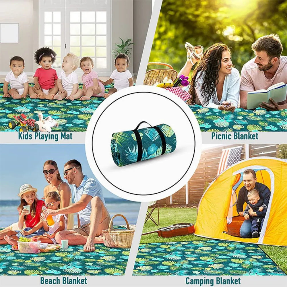 Foldable Beach Picnic Blanket Mat