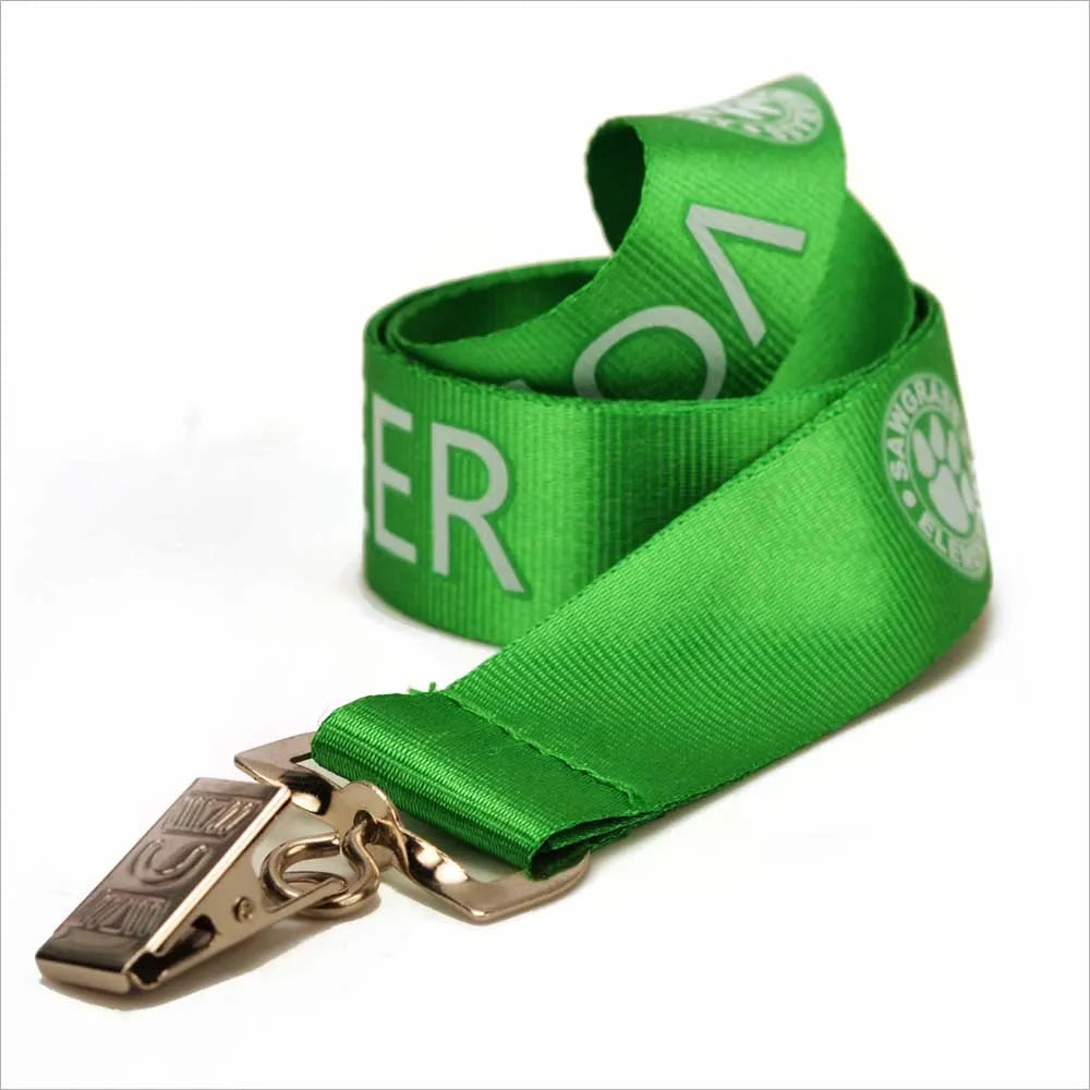Silk Screen Nylon Lanyards