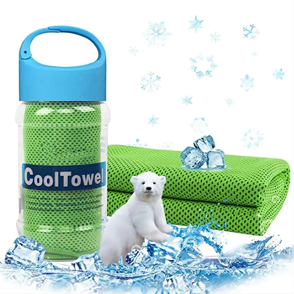 Gym Cooling Towels with Bottle Pack
