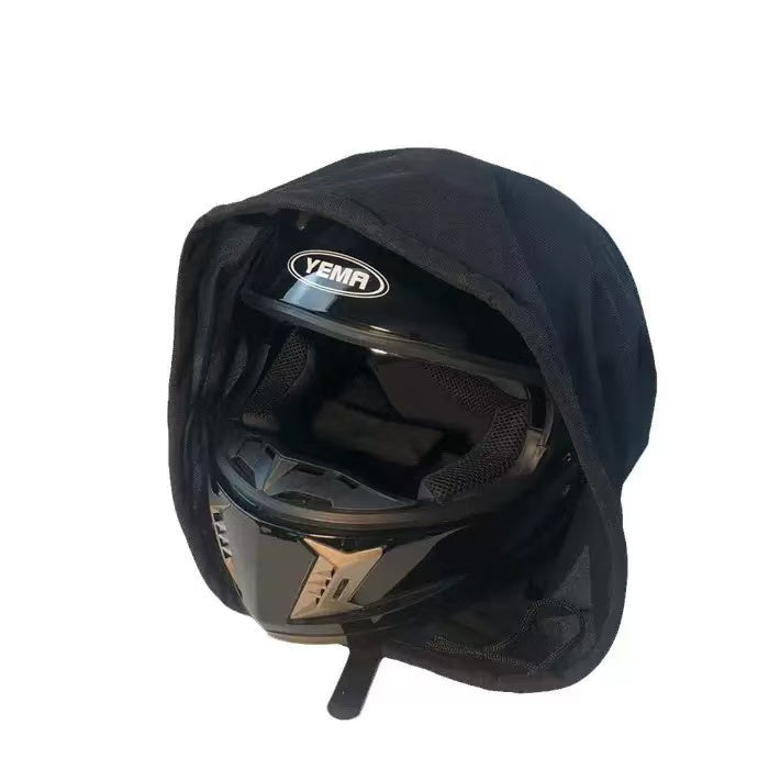 Custom Logo Helmet Bag Lightweight Large StorageBag Black Pouch Bags with Drawstring for Riding