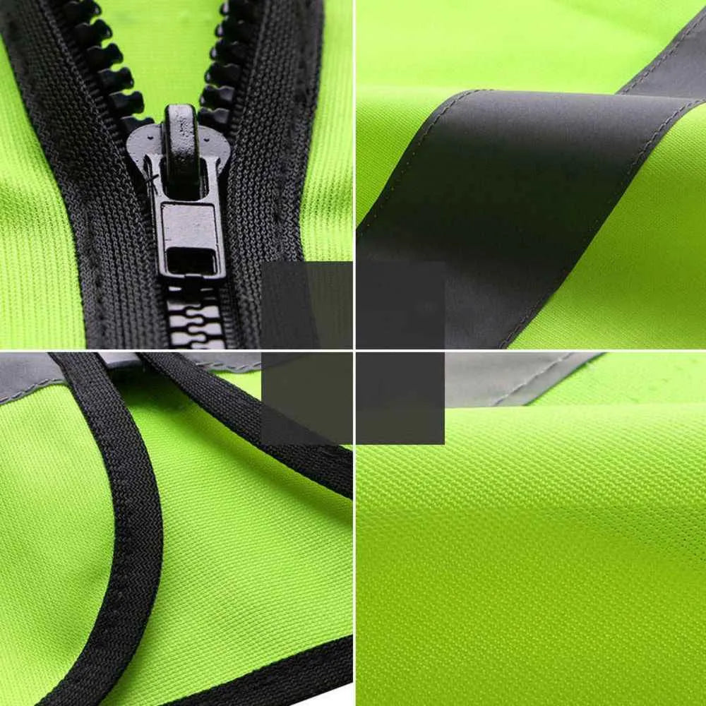 Custom High Visibility Reflective Construction Safety Jackets