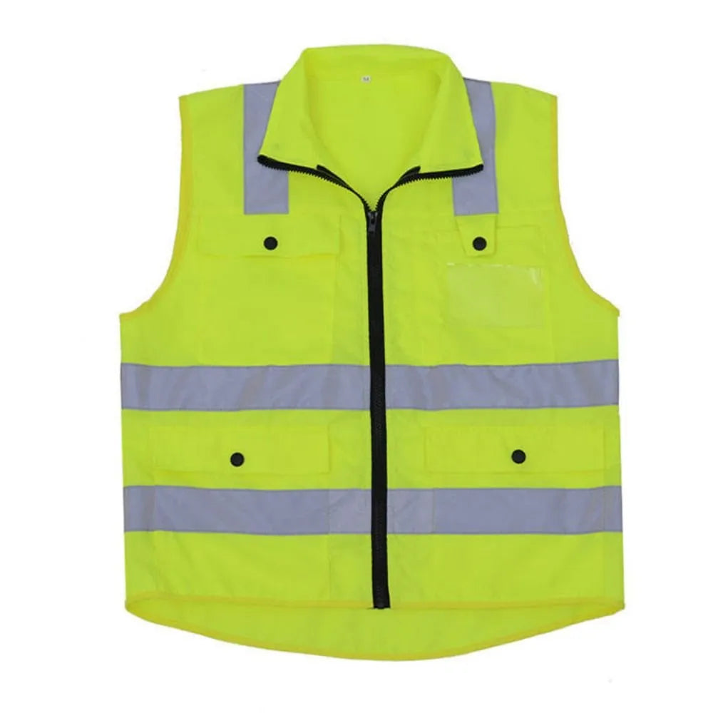 Custom High Visibility Reflective Construction Safety Jackets
