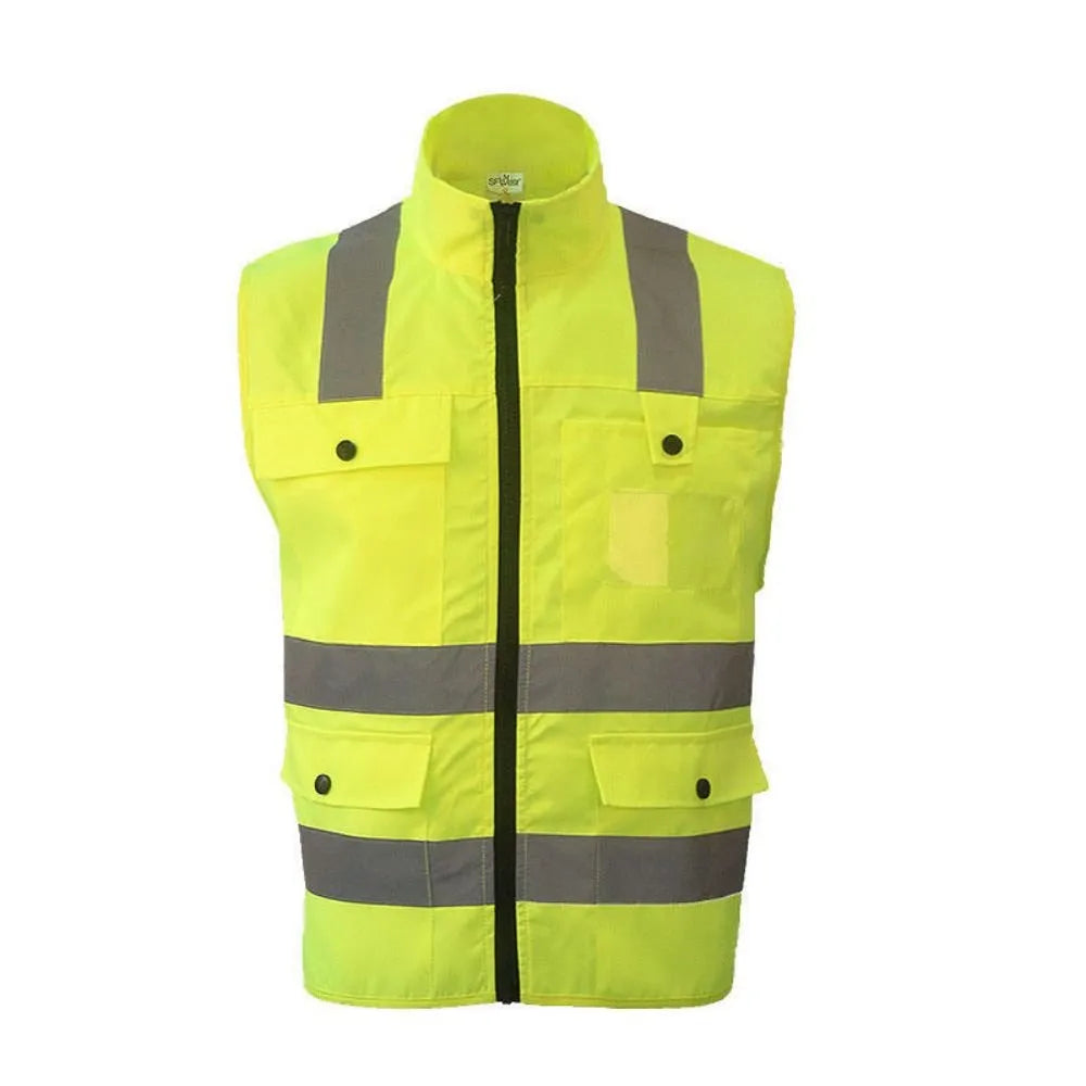 Custom High Visibility Reflective Construction Safety Jackets