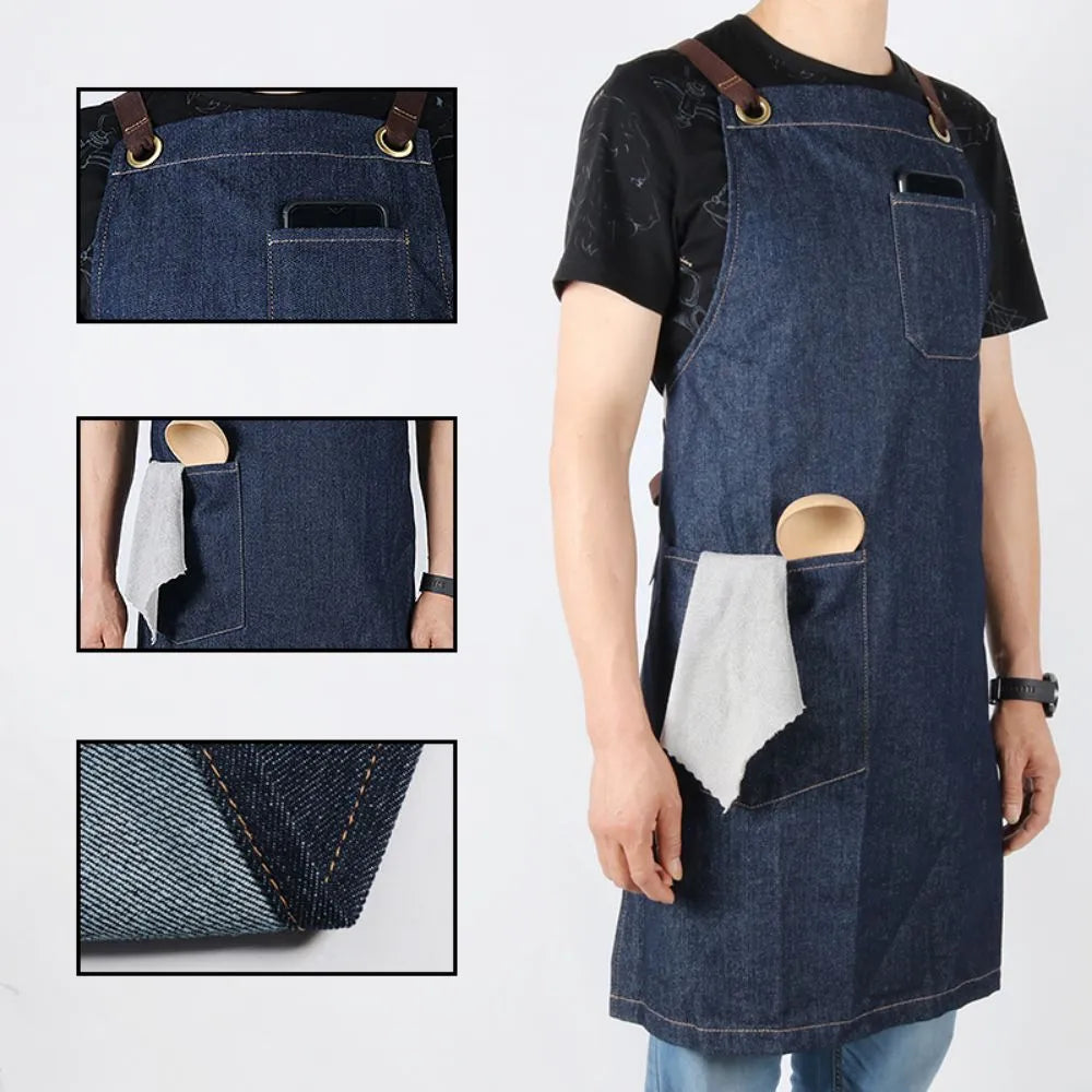 Custom Jeans Denim Aprons