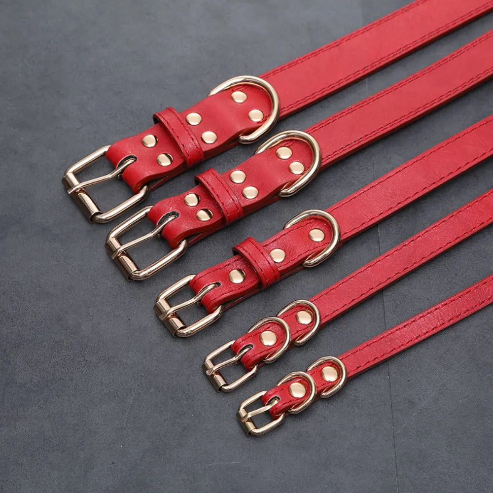 Leather Pet Dog Collars