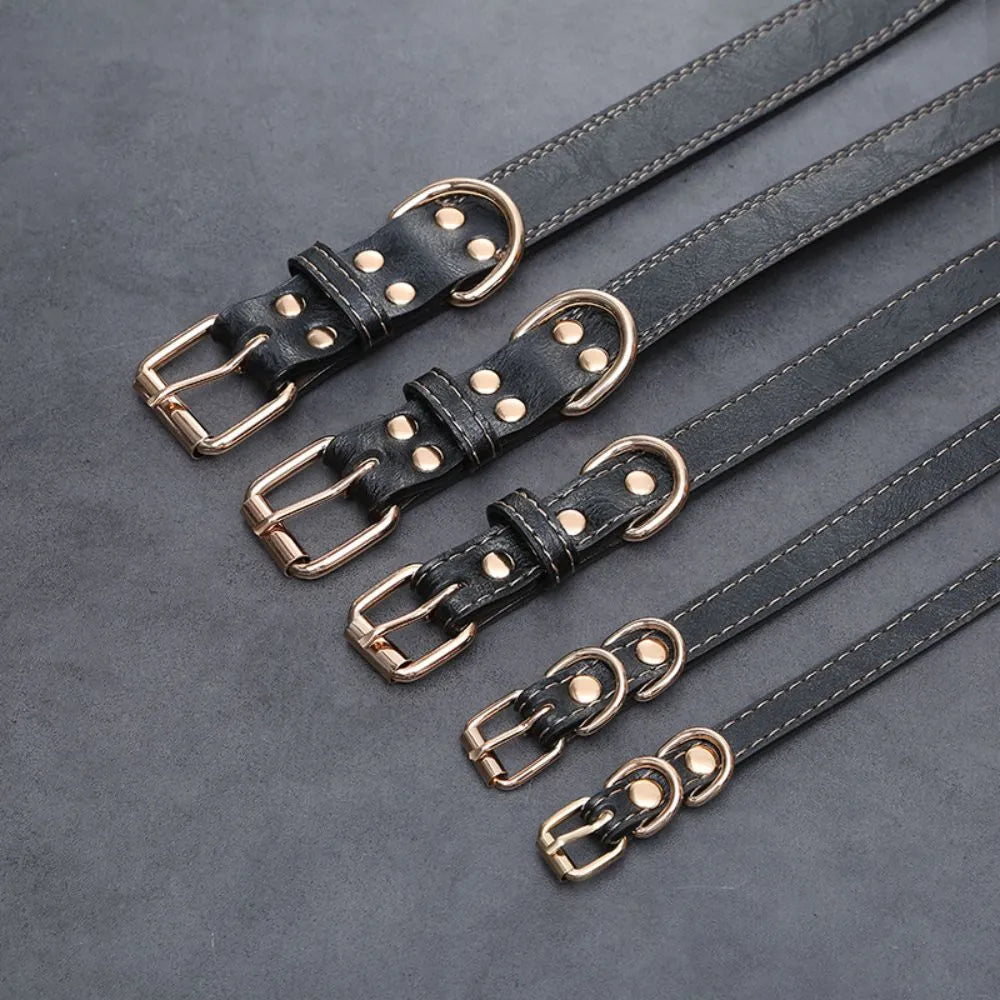 Leather Pet Dog Collars