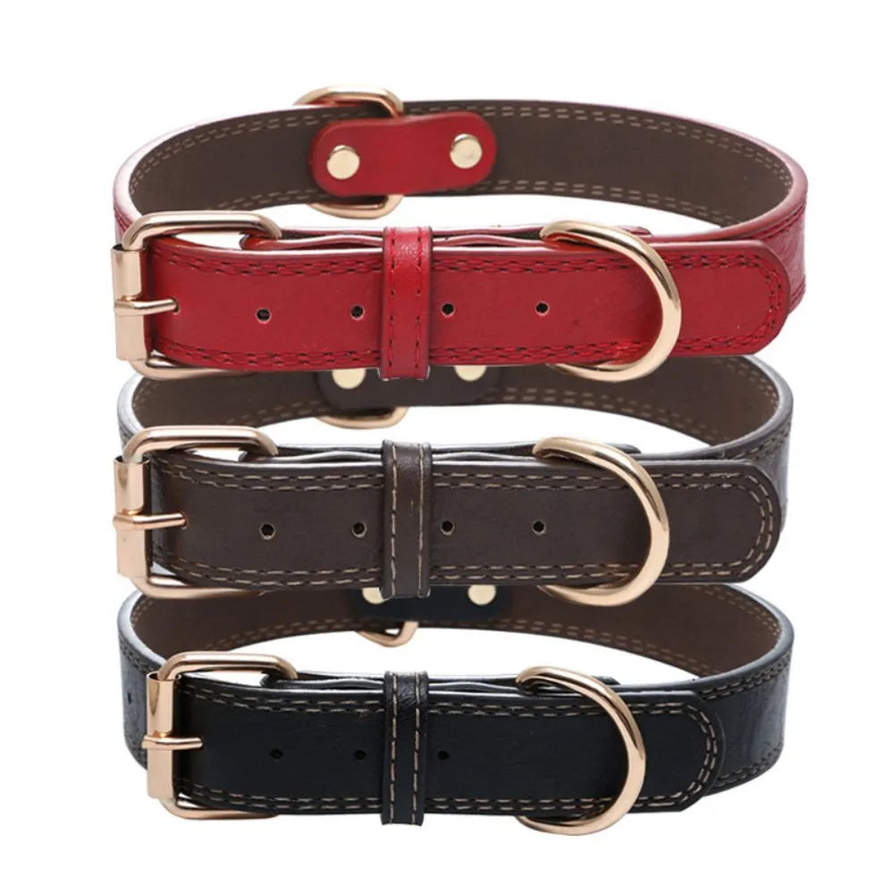 Leather Pet Dog Collars