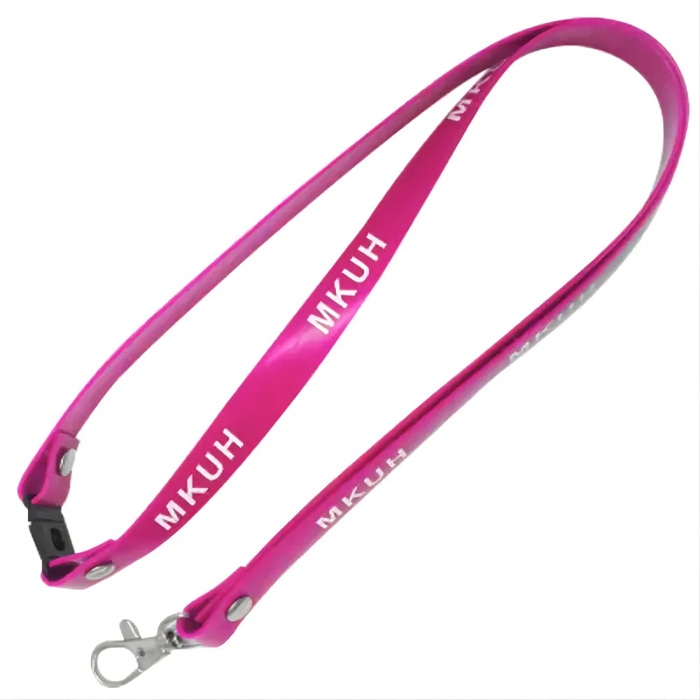 PVC Lanyards With Silk Screen Logo