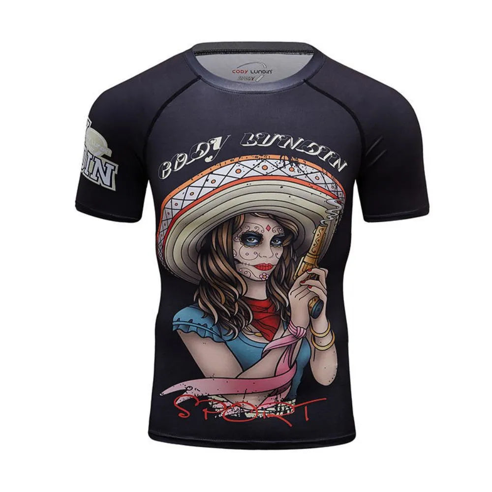Men Gym Short Sleeve T-Shirt