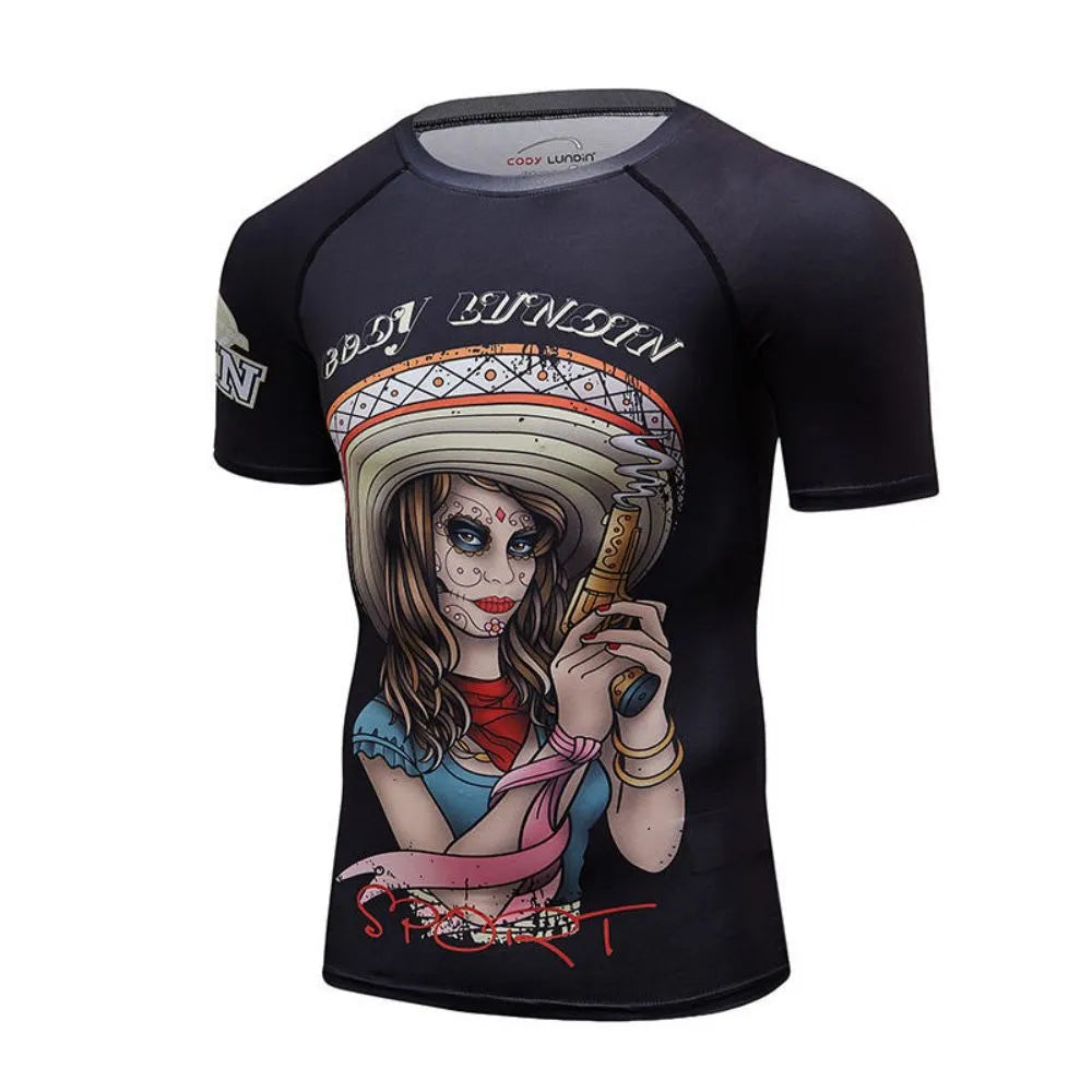 Men Gym Short Sleeve T-Shirt