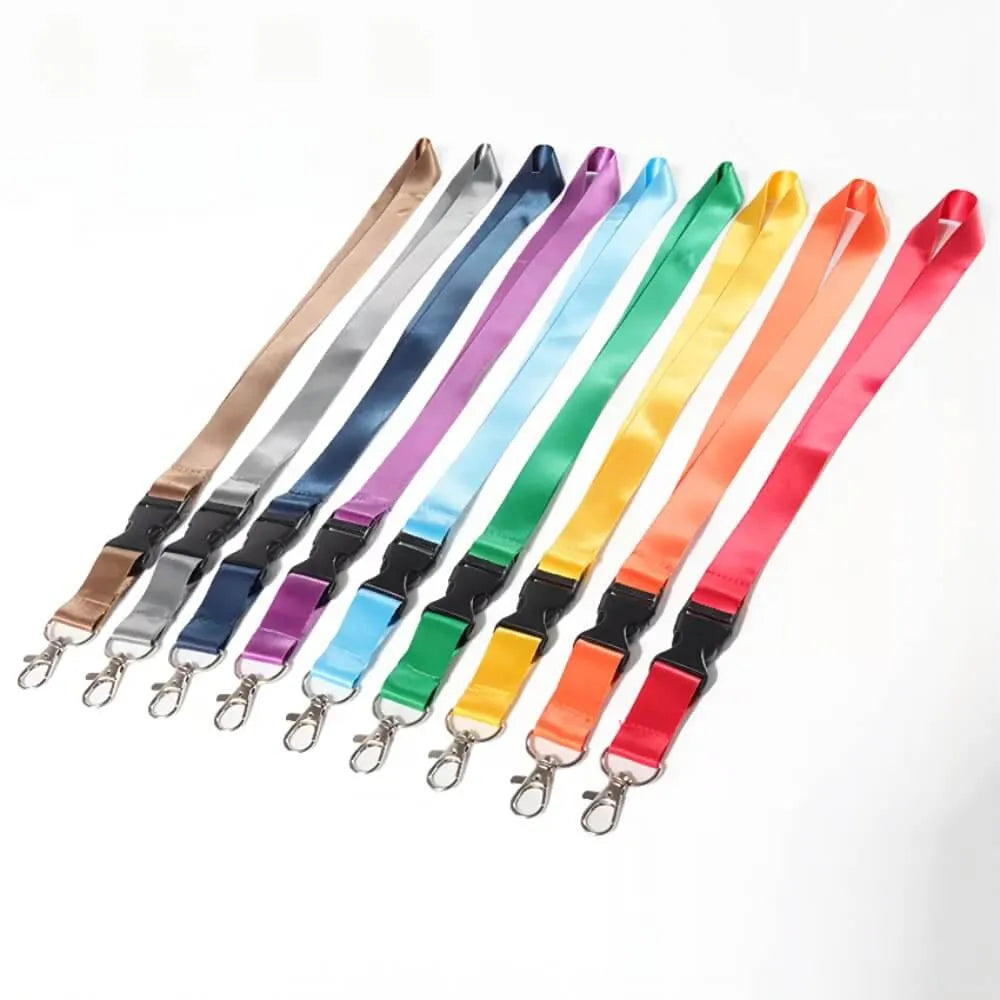 Plain Nylon Lanyards