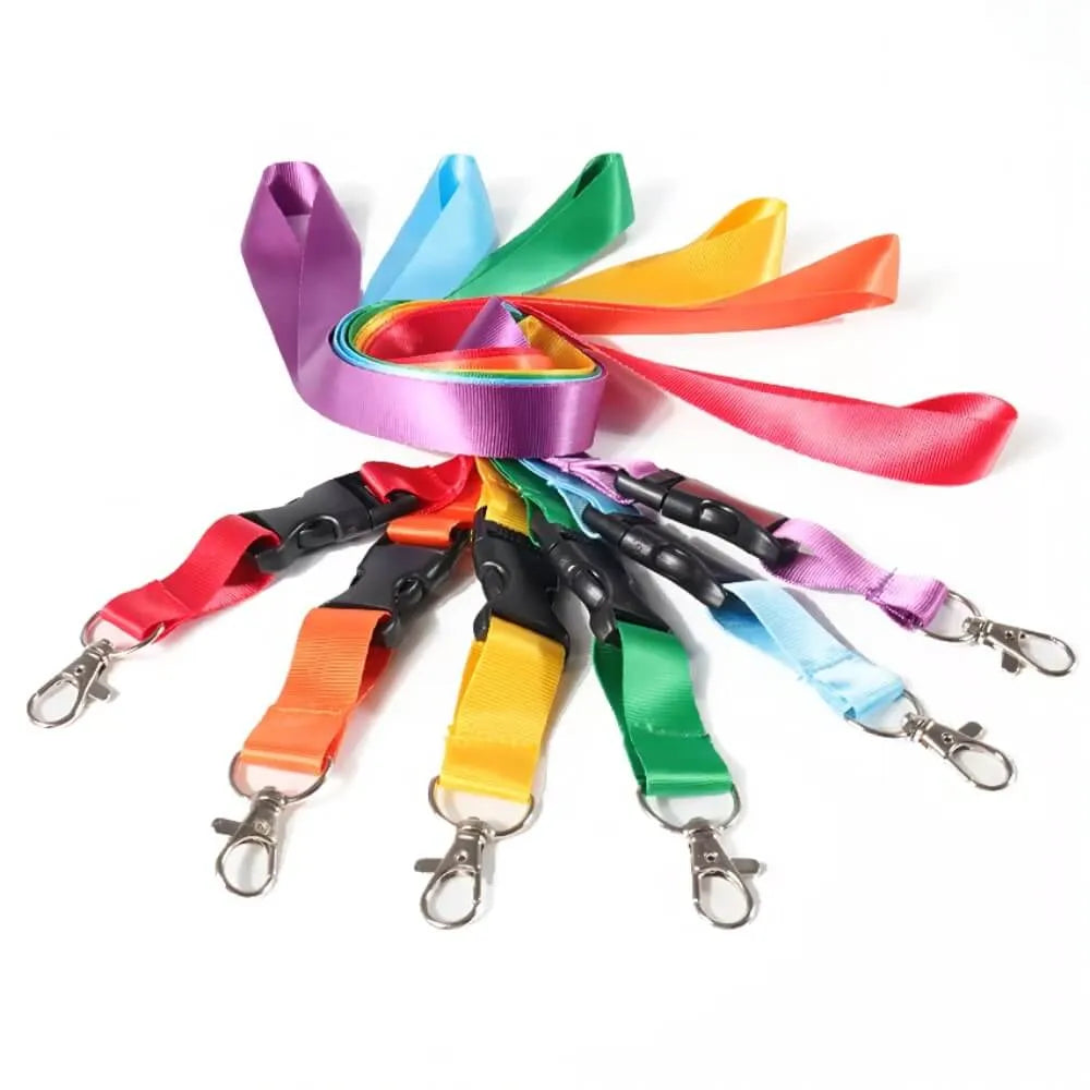 Plain Nylon Lanyards