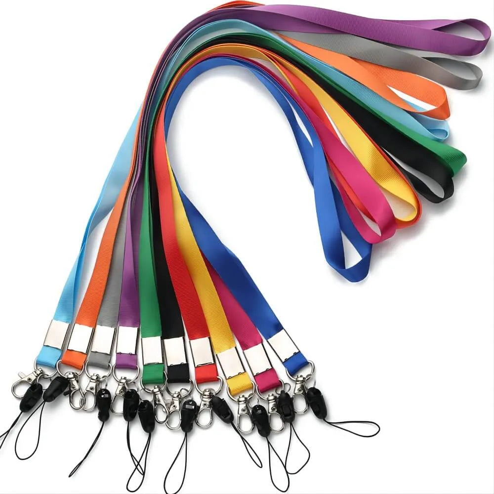 Plain Nylon Lanyards