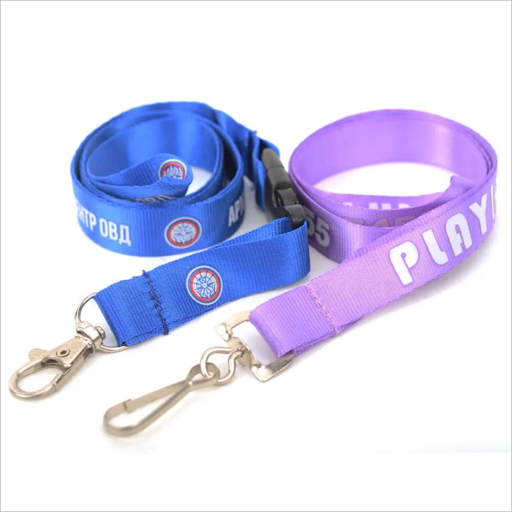 Silk Screen Nylon Lanyards