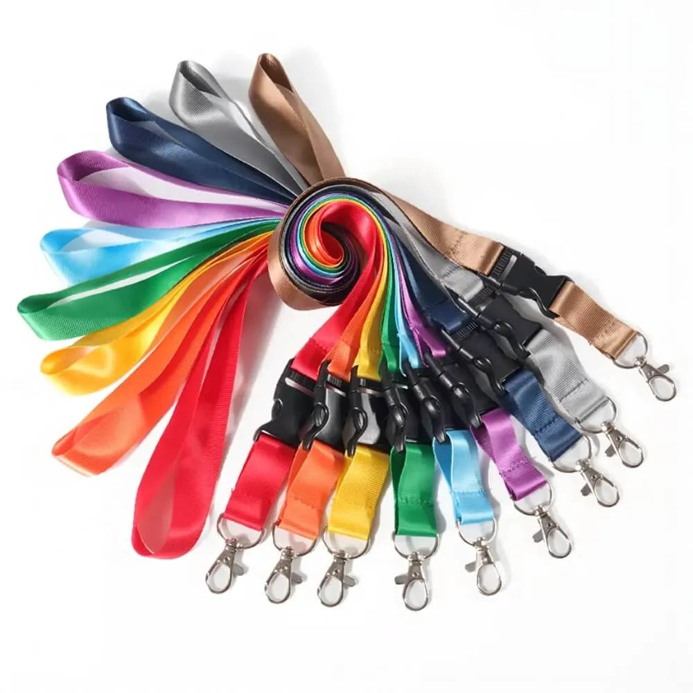 Plain Nylon Lanyards