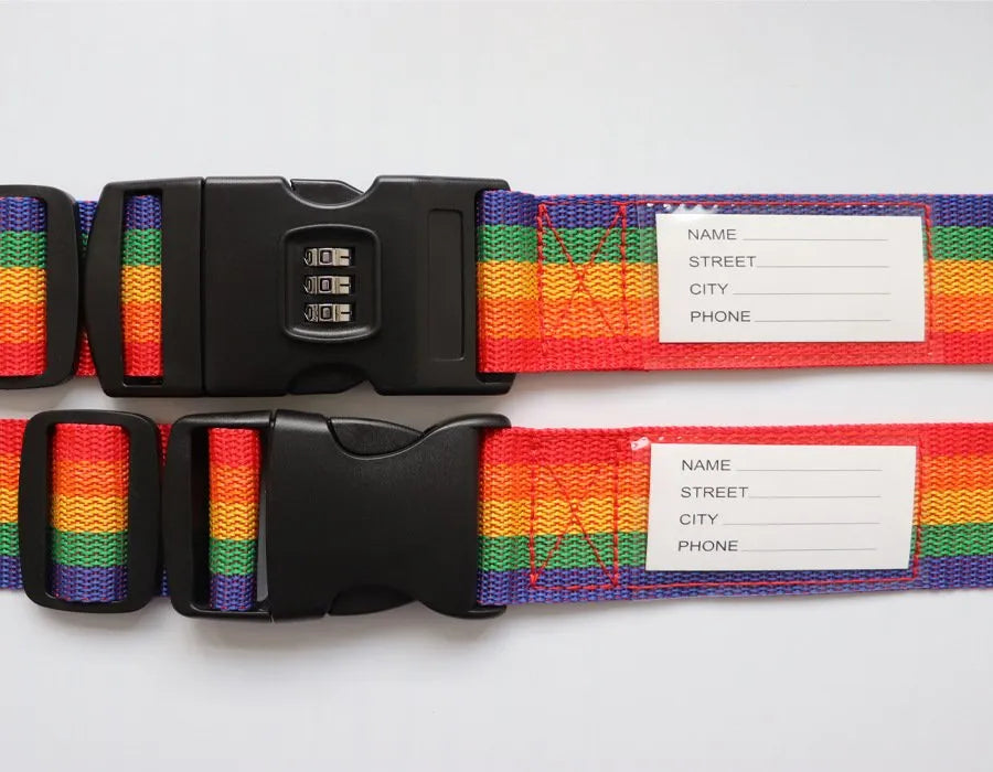 Rainbow Luggage Belts