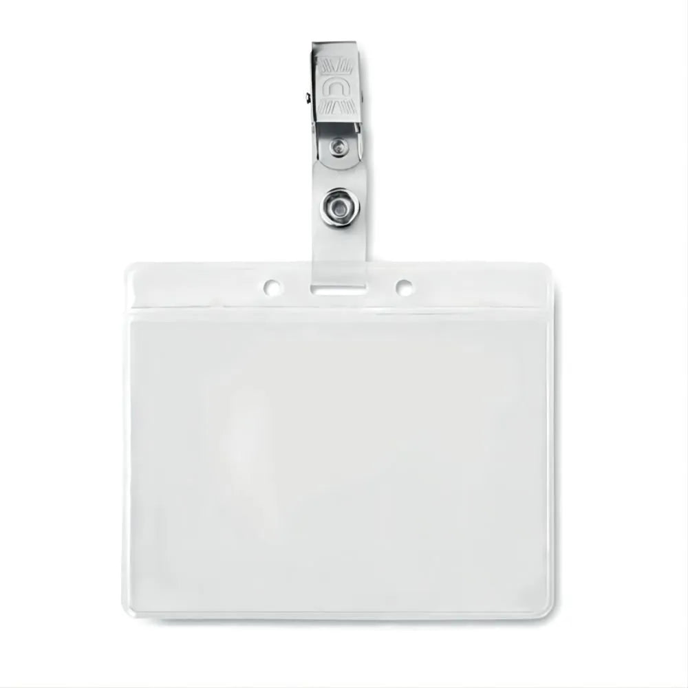 PVC Card Holder with Metal Clip