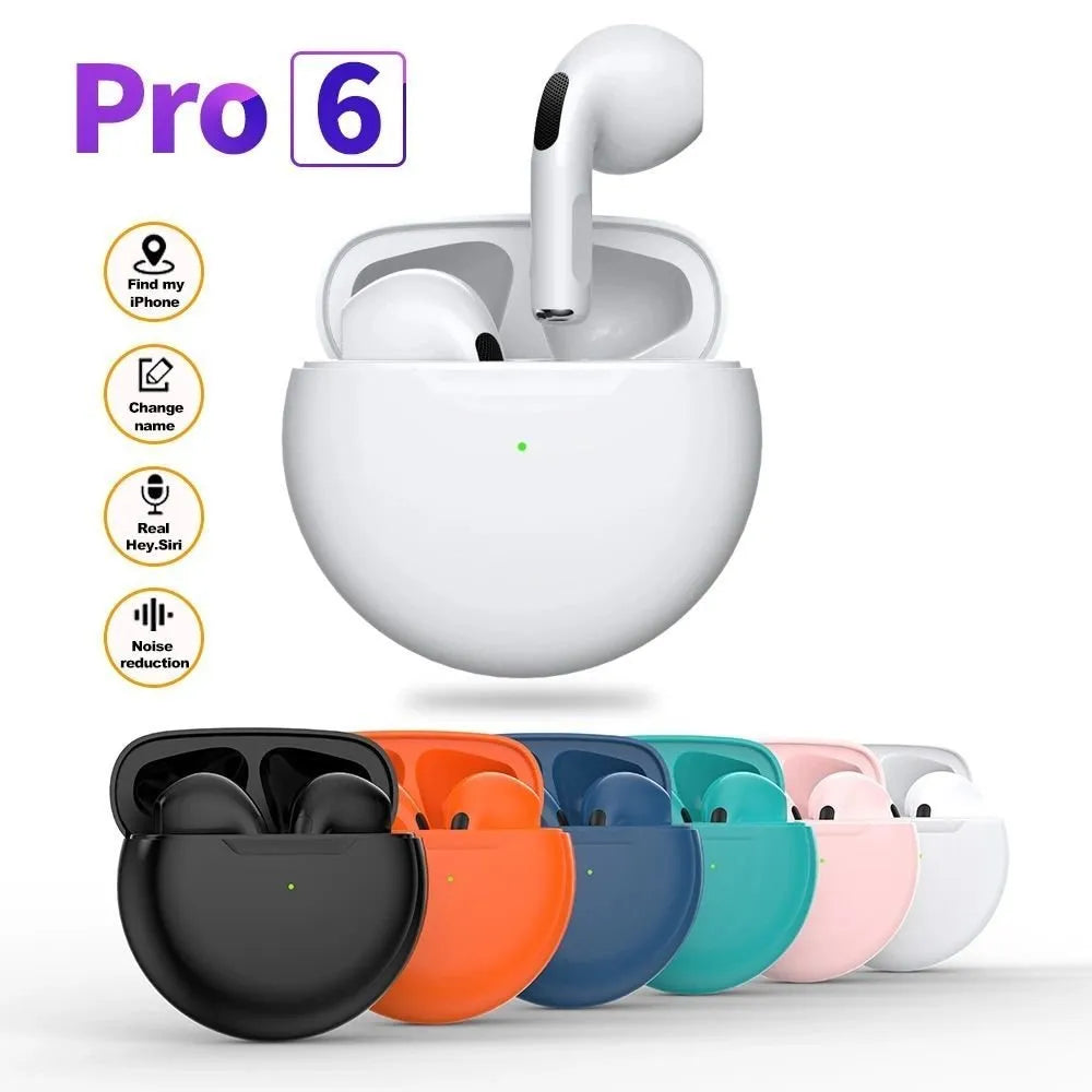 Pro 6 Waterproof Wireless Headphones