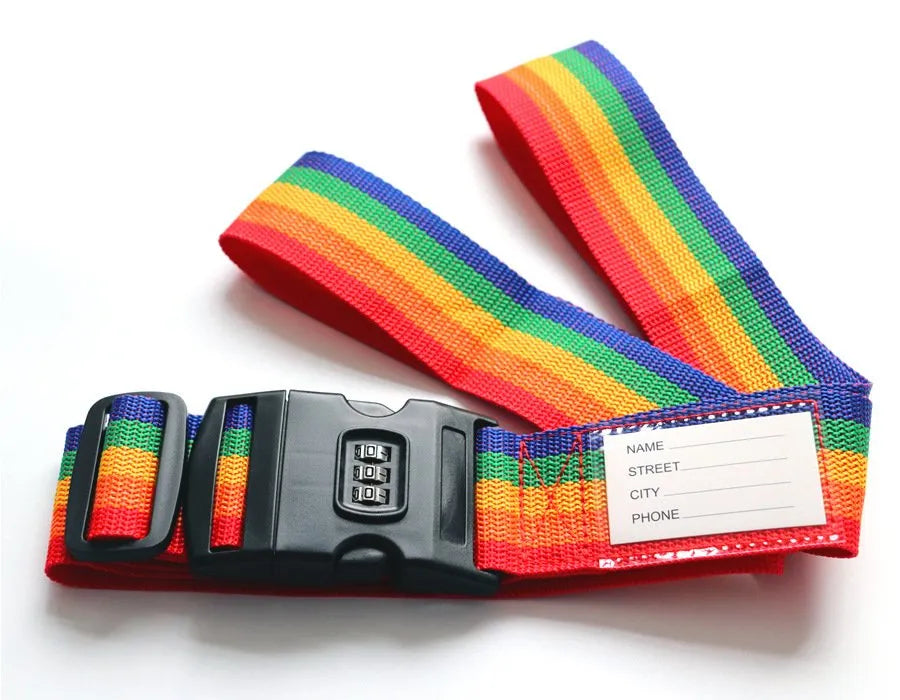Rainbow Luggage Belts