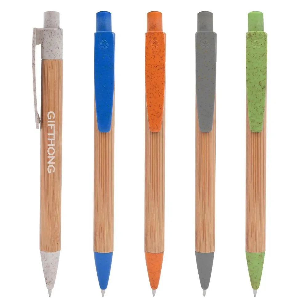 Recycled ECO Friendly Bamboo Wheat Straw Ballpoint Pen