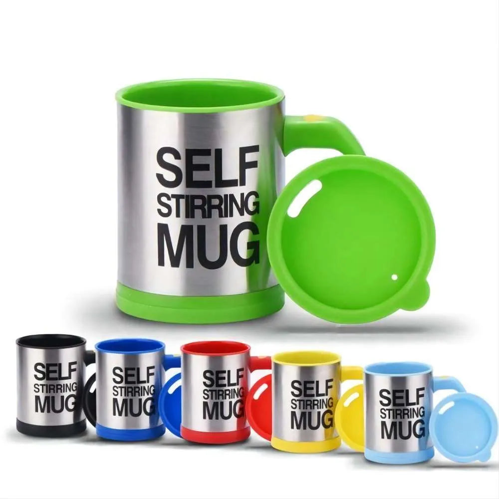 Self Stirring Stainless Steel Coffee Mug