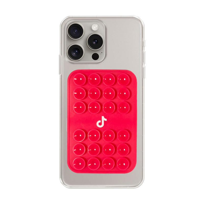 Cutomized Mobile Phone Accessories Single Side Silicone Suction Mobile Phone Holder