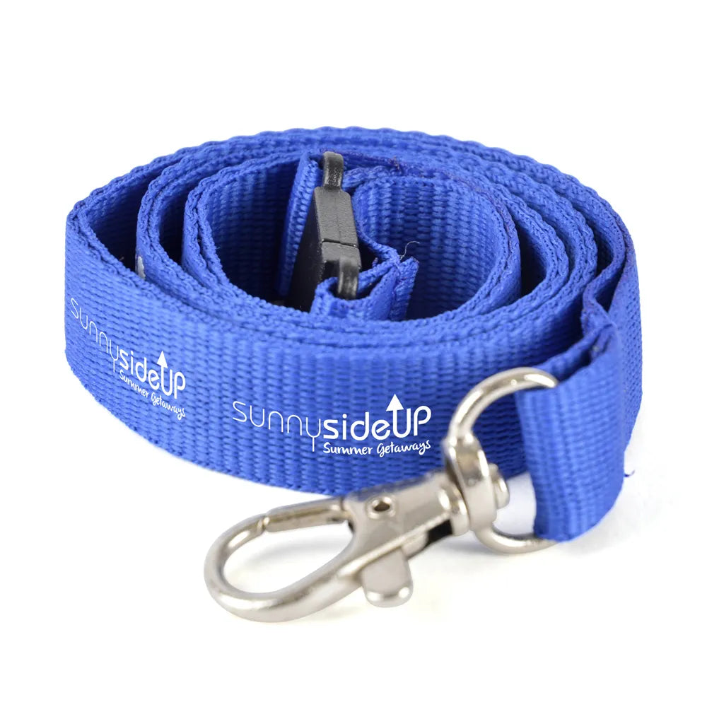 Flat Polyester Lanyards