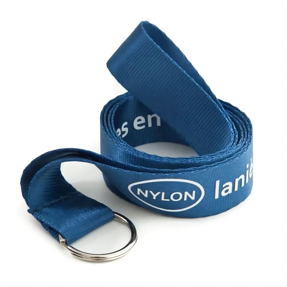 Silk Screen Nylon Lanyards