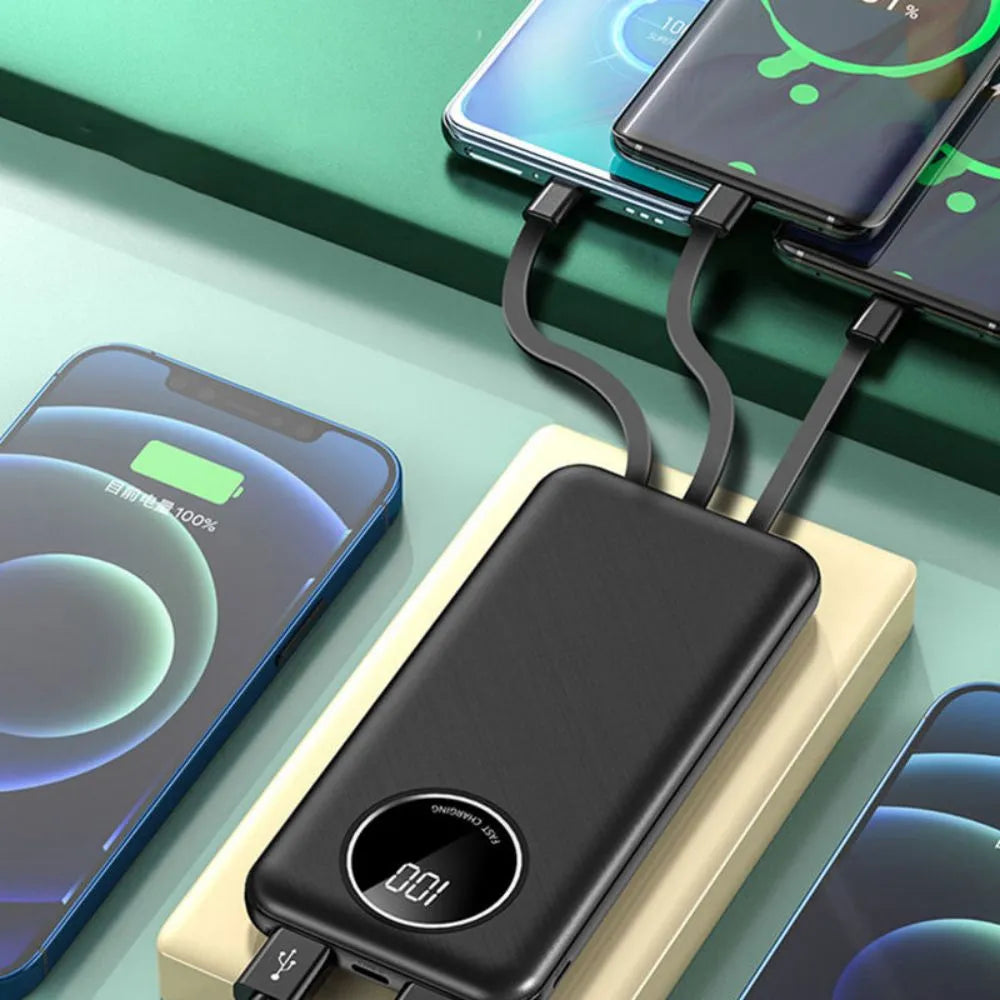 Three Input Ways 20000mah Power Bank