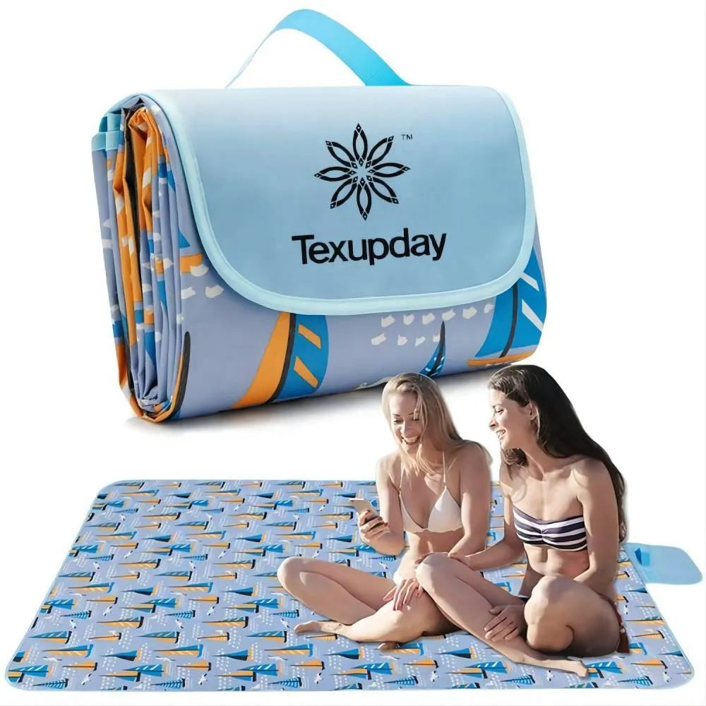Sand Proof and Waterproof Portable Beach Mat