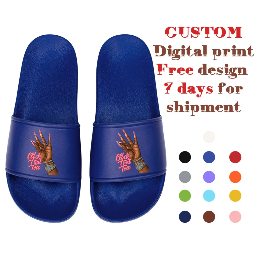 Custom Anti-Slip PVC Slides slippers