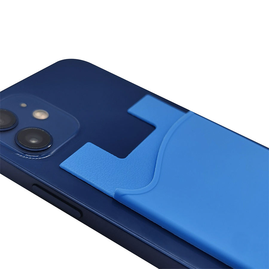 Adhesive Custom logo Silicone Mobile Phone Card Holders