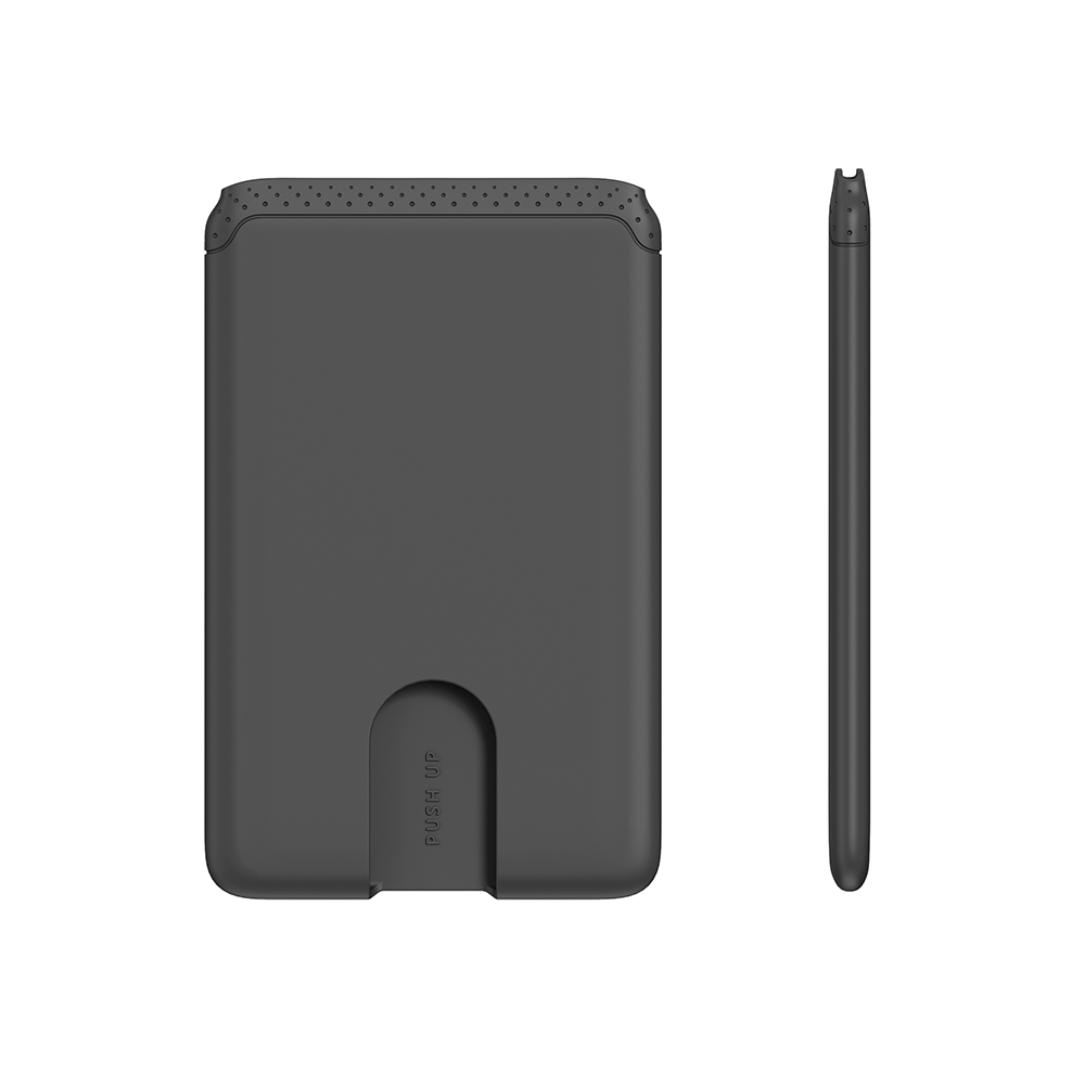 Custom logo Silicone Wallet Cell Phone Credit Card Holder