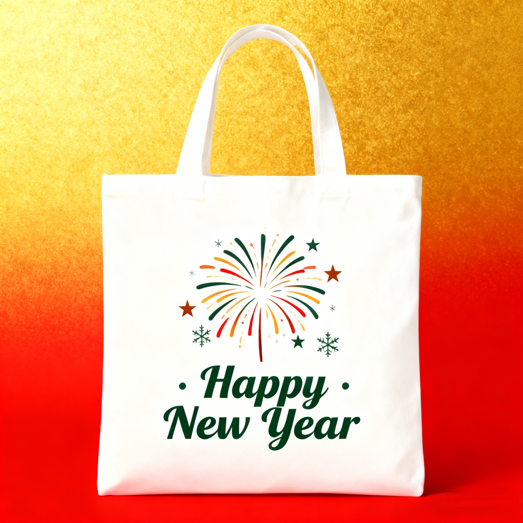 Custom Canvas Totes: Carry the holiday spirit wherever you go! Spacious, eco-friendly, and perfect for custom prints—great for shopping, work, or weekend outings.