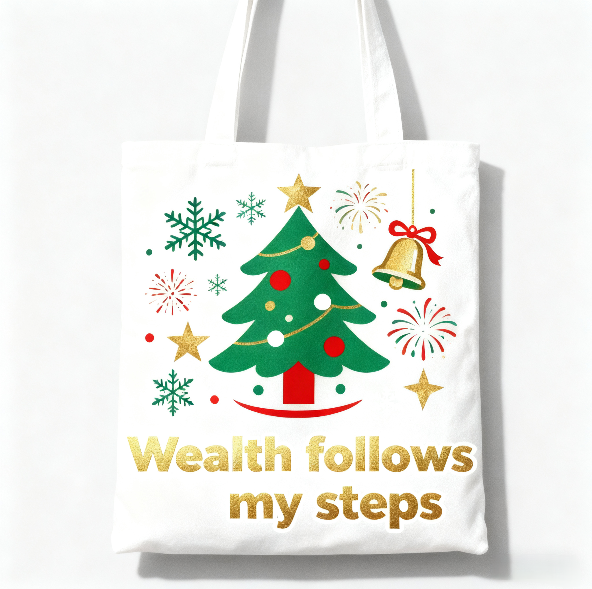 Custom Canvas Totes: Carry the holiday spirit wherever you go! Spacious, eco-friendly, and perfect for custom prints—great for shopping, work, or weekend outings.