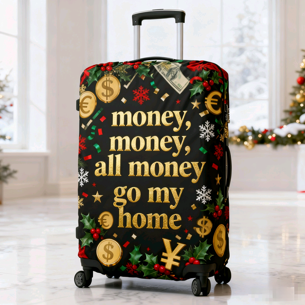 Personalized Luggage Covers: Travel in style with a luggage cover that stands out. Ideal for holiday getaways!