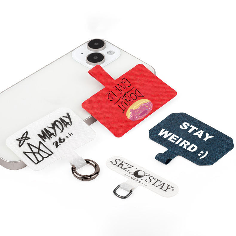 Personalised Patch Strap for Phone Lanyard