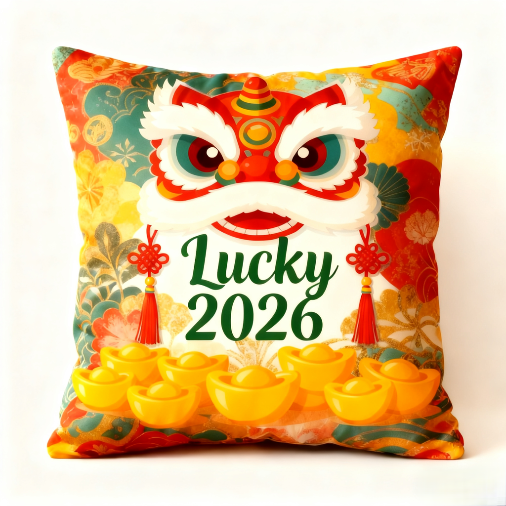 Cozy Custom Pillowcases: Snuggle up with personalized comfort—perfect for adding festive cheer to any space.