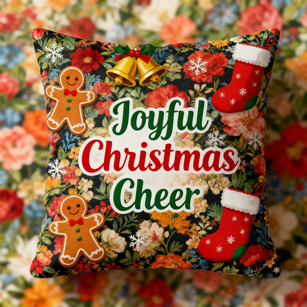 Cozy Custom Pillowcases: Snuggle up with personalized comfort—perfect for adding festive cheer to any space.